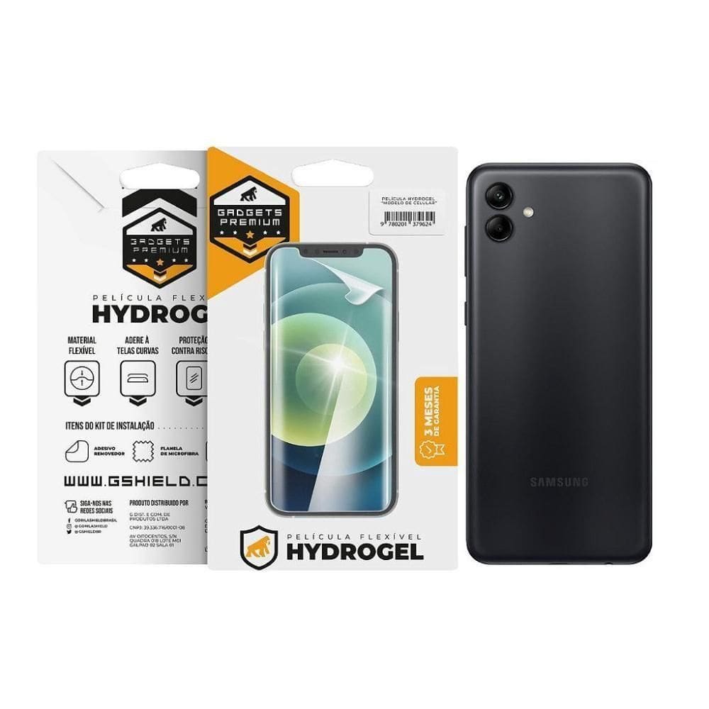 Película Para Samsung Galaxy A04 - Traseira Hydrogel Hd- Gshield