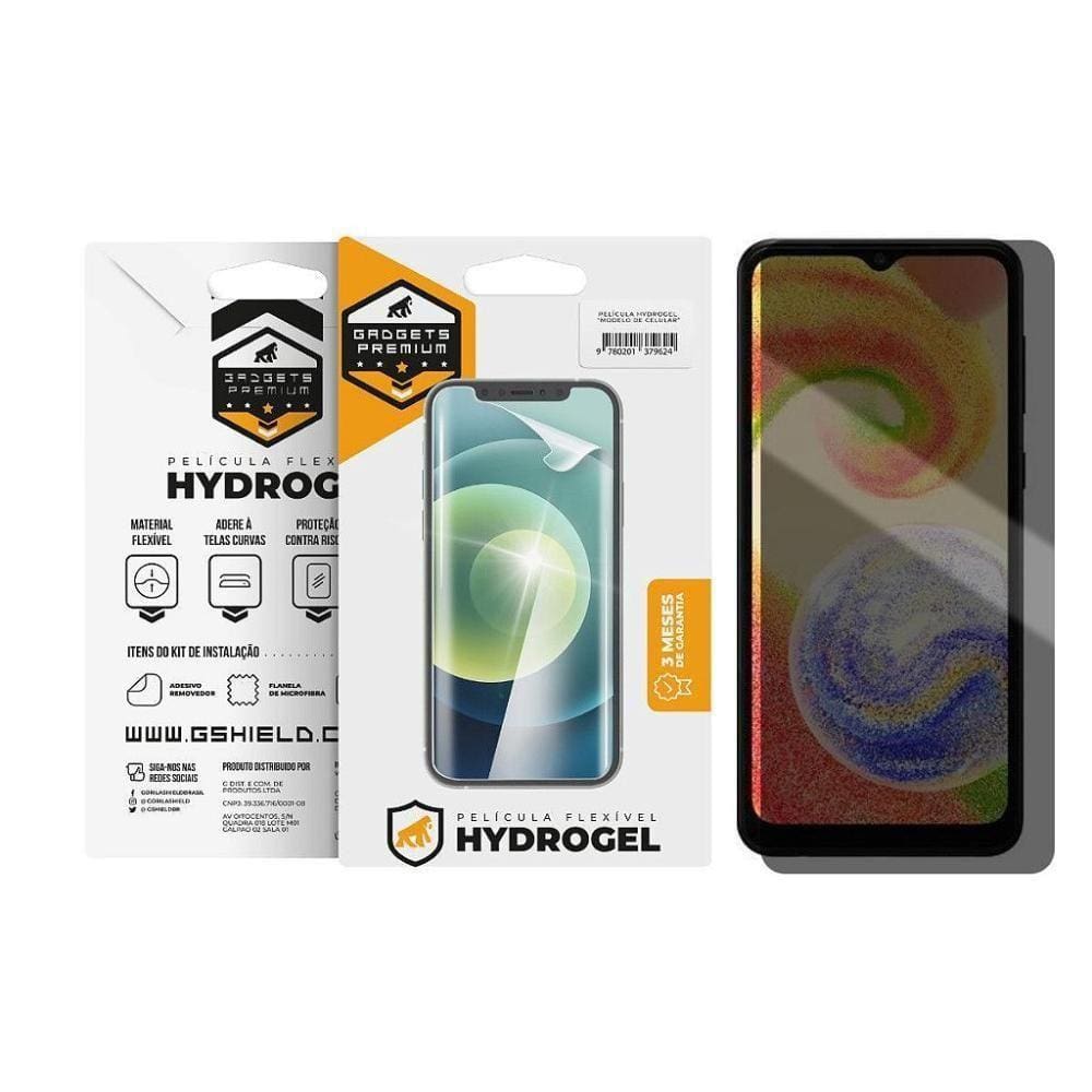 Película Para Samsung Galaxy A04 - Privacidade Hydrogel - Gshield