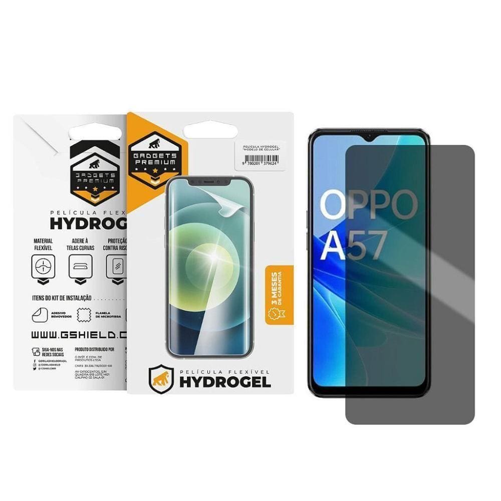Película Para Oppo Reno A57 - Privacidade Hydrogel - Gshield