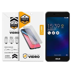 Películas Para Asus Zenfone 3 Max 5.2 : Vidro Dupla + Traseira Fibra De Carbono - Gshield