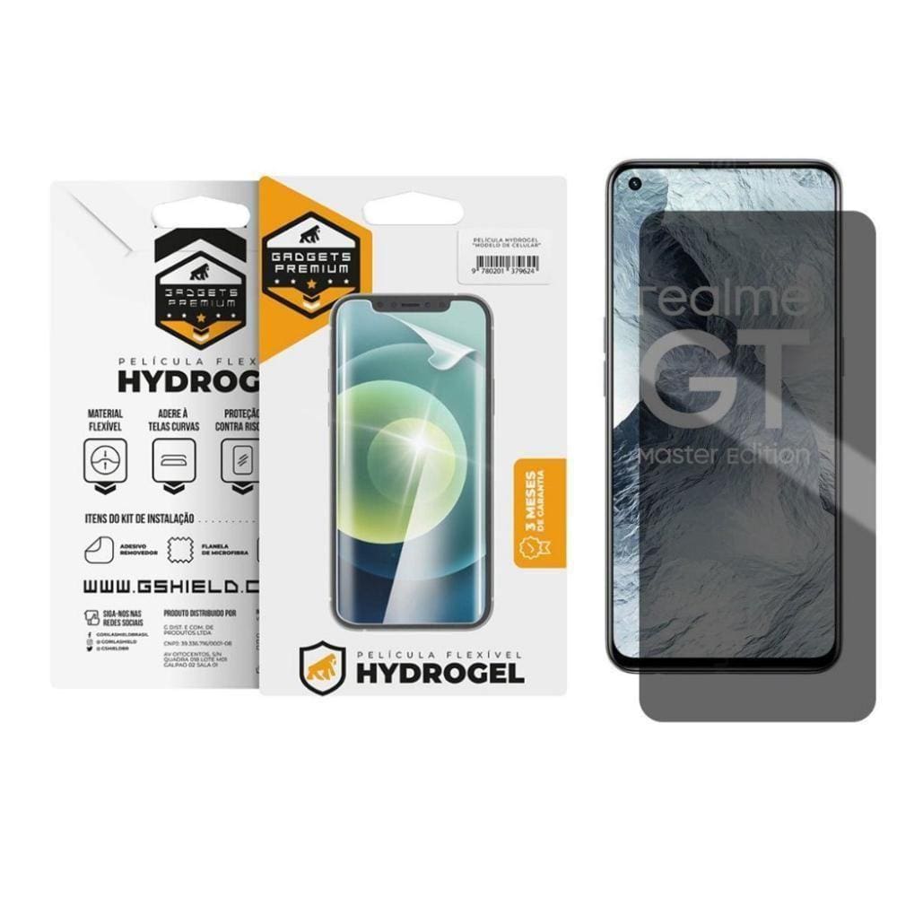 Película Privacidade Hydrogel Para Realme Gt Master Edition - Gshield