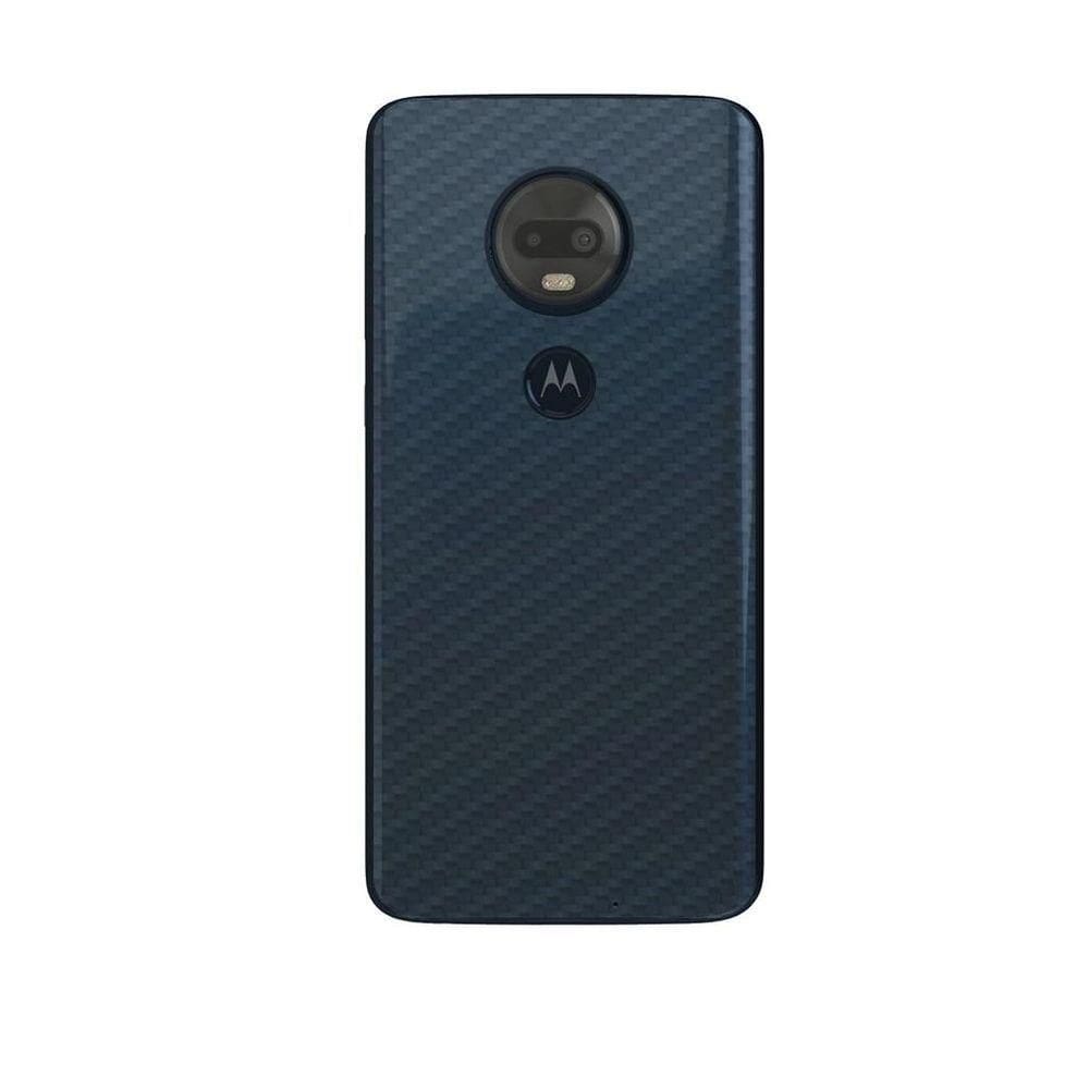 Película Traseira De Fibra De Carbono Transparente Para Moto G7 Plus - Gorila Shield