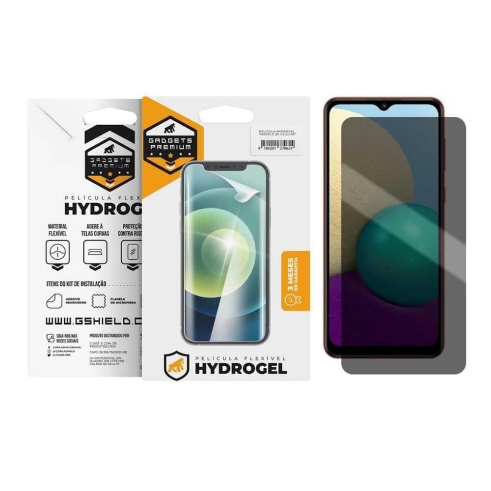 Película Privacidade Hydrogel Para Samsung Galaxy A02S - Gshield