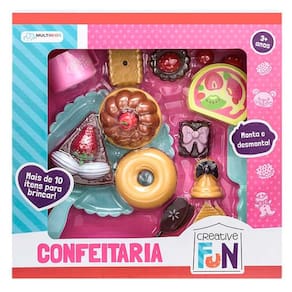 Kit Comidinha Infantil - Creative Fun - Confeitaria - Multikids