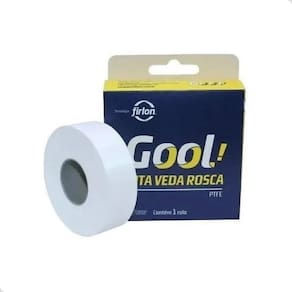 Fita Veda Rosca Gool 18mmx10m Tubos Conexões Pvc Metal