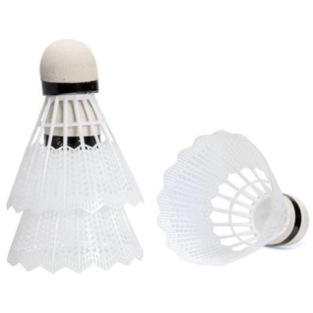 Kit 3 Petecas Para Badminton Branca Hyper Sports