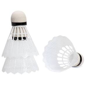 Kit 3 Petecas Para Badminton Branca Hyper Sports