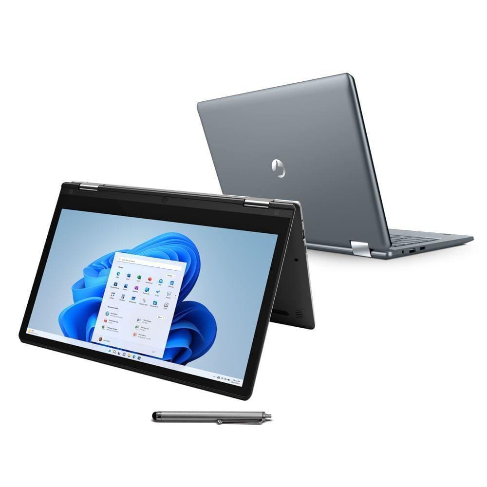Notebook - Positivo C464d-2 Celeron N4020 1.10ghz 4gb 64gb Ssd Intel Uhd Graphics 600 Windows 11 Home Duo - C/ Office 11,6