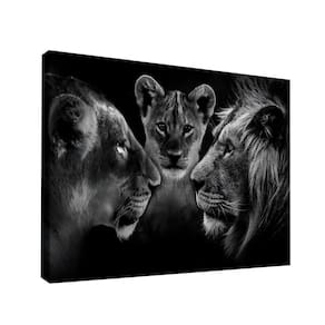 Quadro Decorativo Family In Black Br Artes Médio 84x54