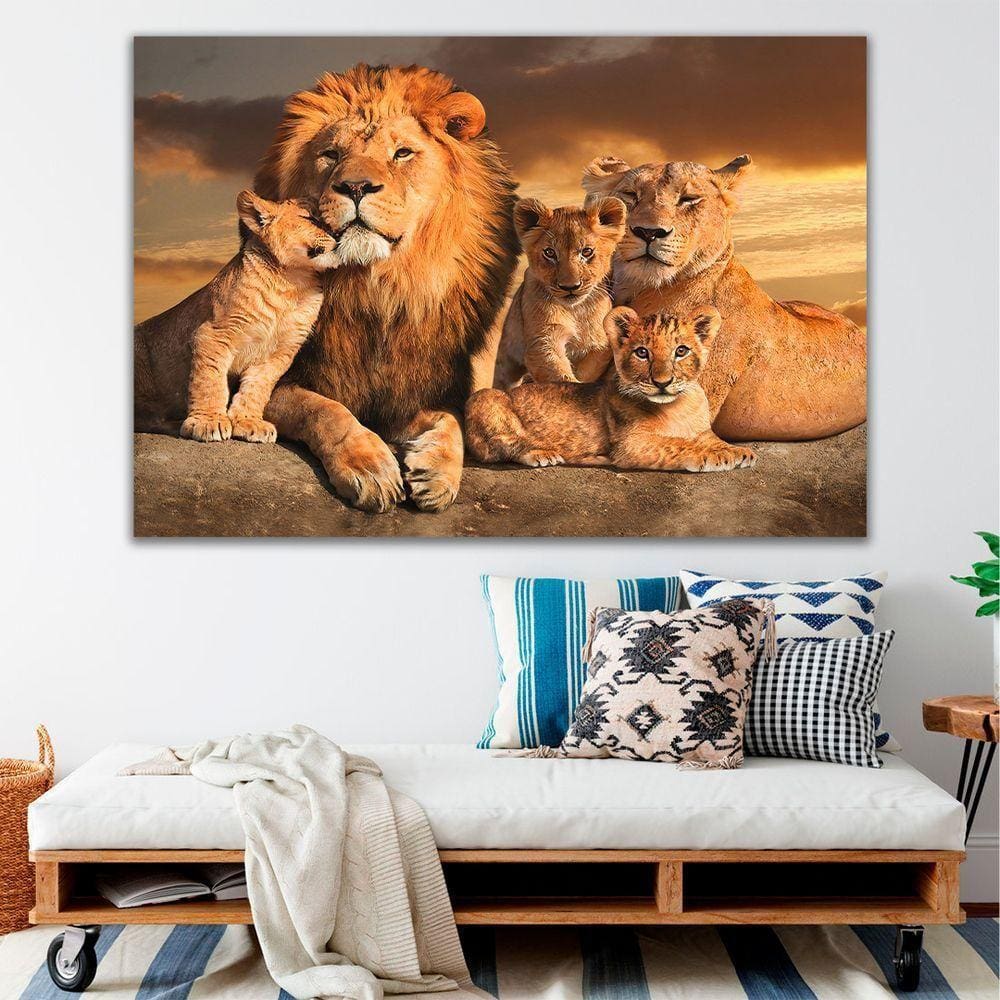 Quadro União Familiar Br Artes Médio 84x54