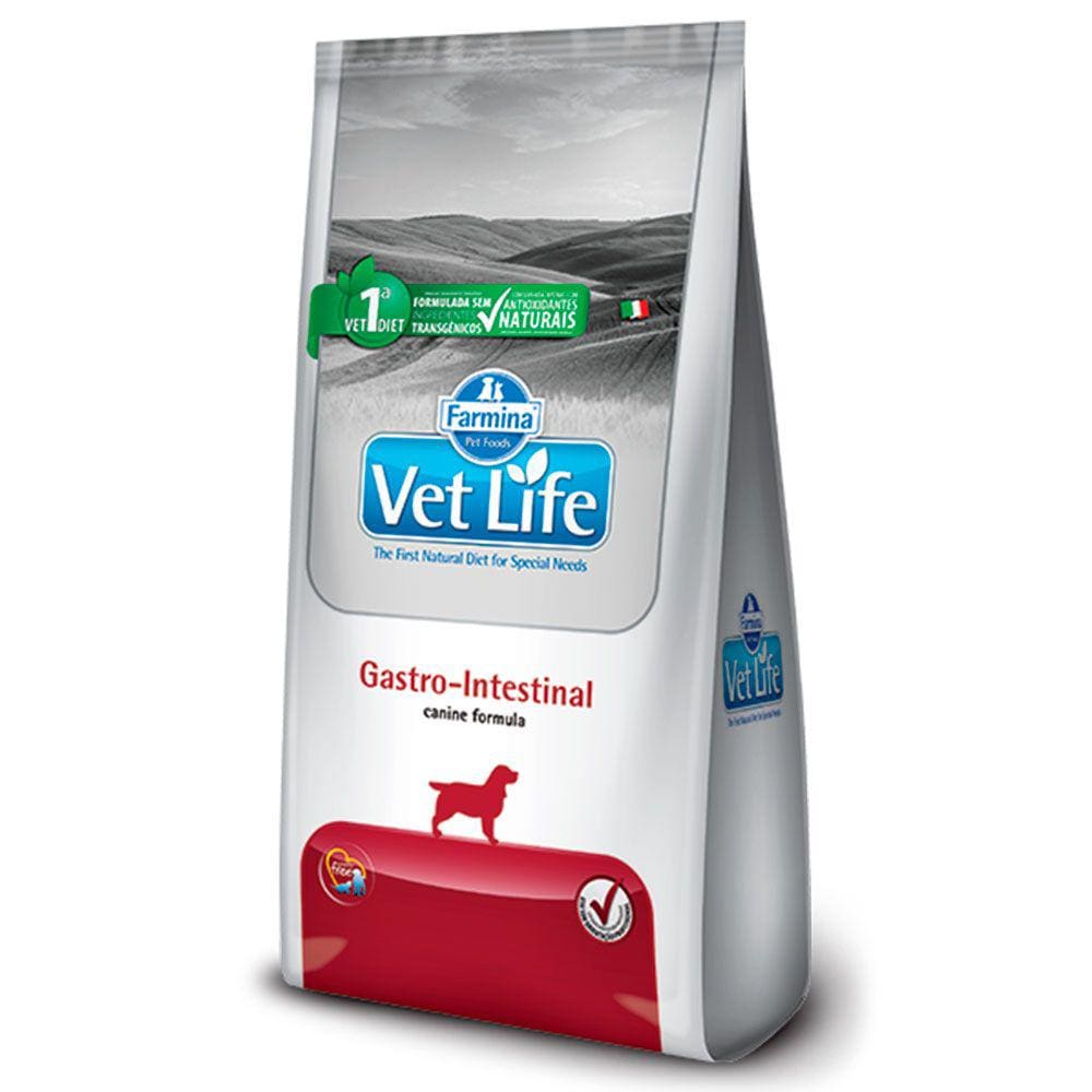 Racao Vet Life Caes Gastro Intestinal - 2Kg