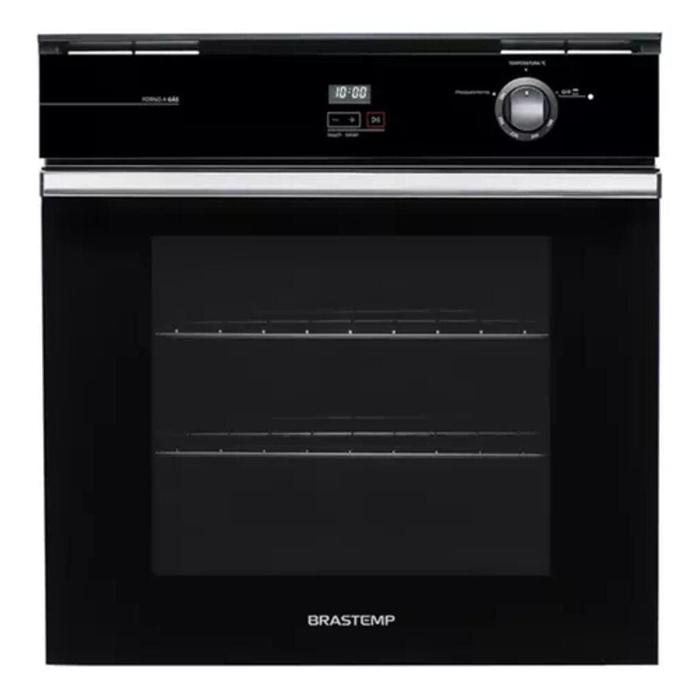 Forno A Gás De Embutir 78 L 220v 62x60x58cm - Brastemp