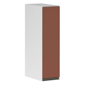 Armário Perola 20 Cm 1 Porta Luciane Branco Polar C/Gaia