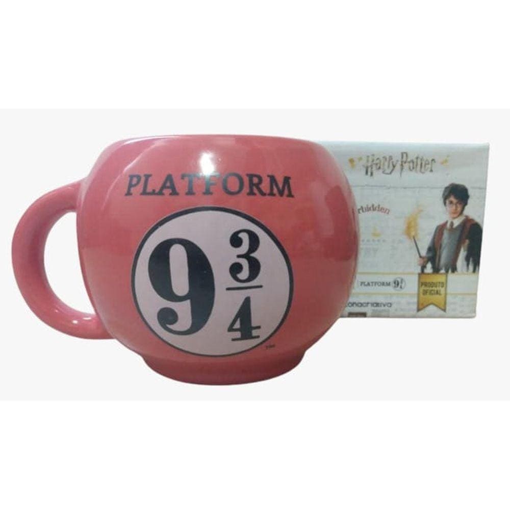 Caneca 3D Plataforma 9 3/4 - Harry Potter