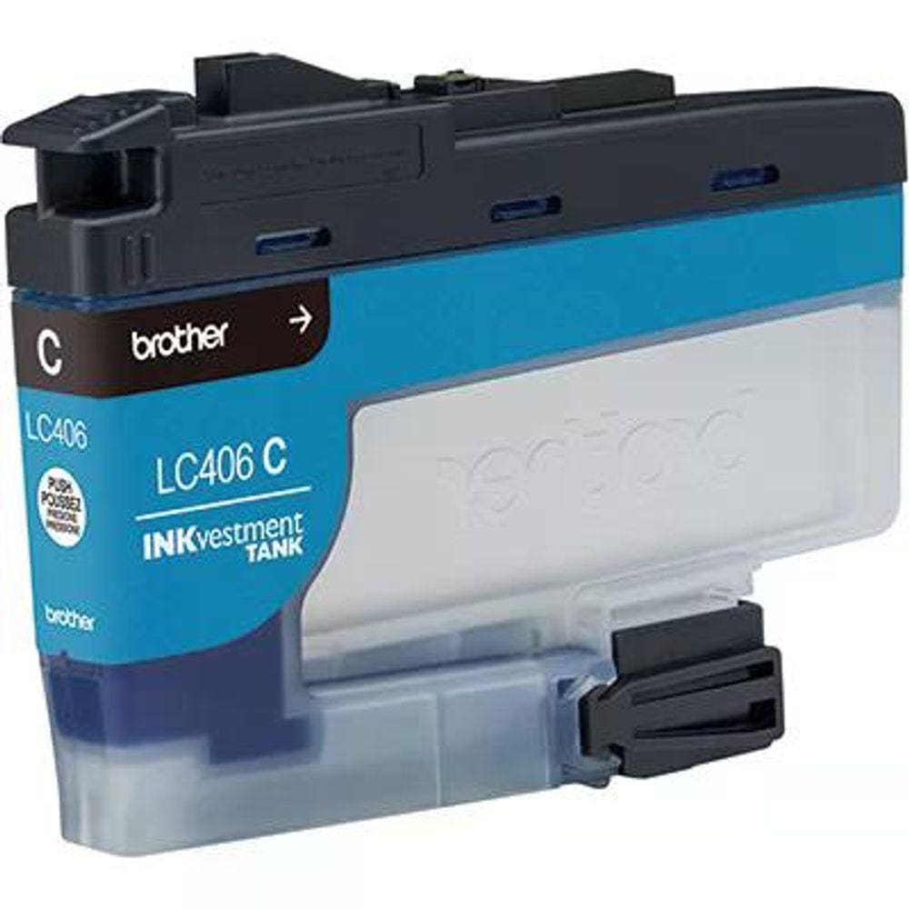 Cartucho de Tinta Brother LC406CS Ciano