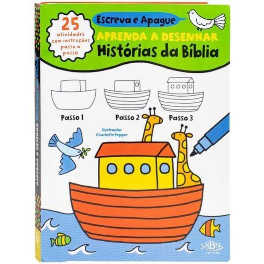 Aprenda A Desenhar Histórias Da Bíblia