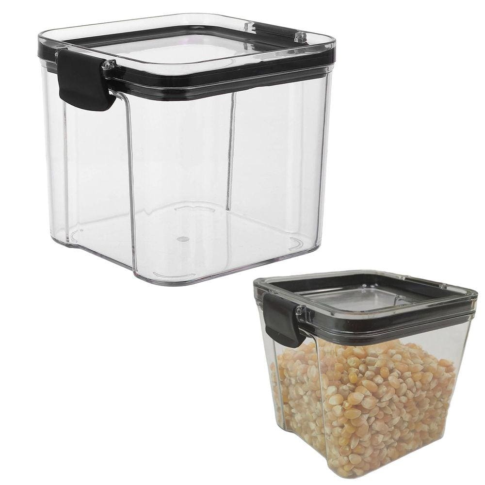 Pote Hermetico Conserva Tampa Veda Armazena 700ml Tempero Mantimento