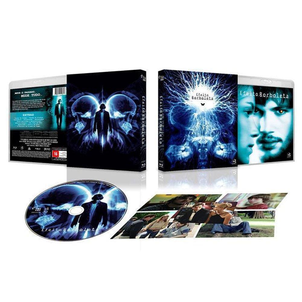Blu-Ray Efeito Borboleta - Edição Especial Com Luva + Cards