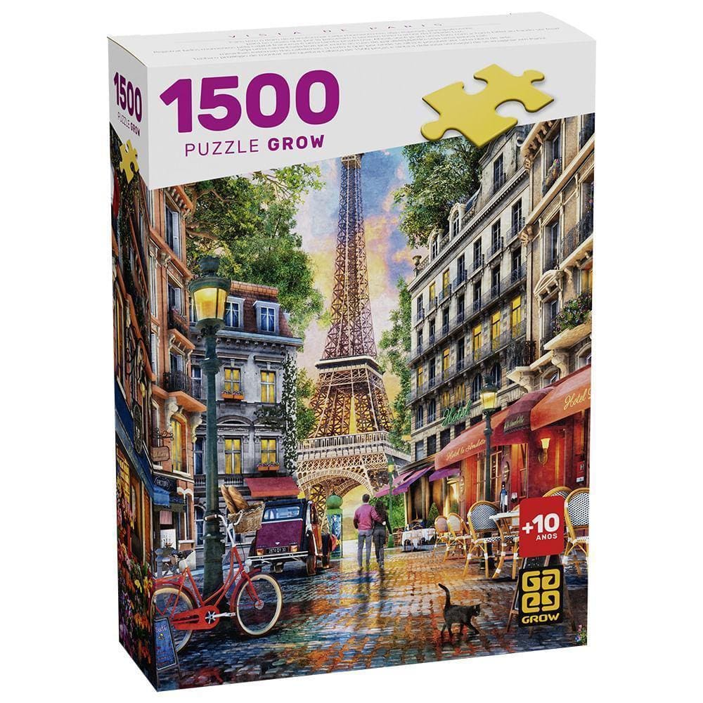 Puzzle 1500 Peças Vista De Paris
