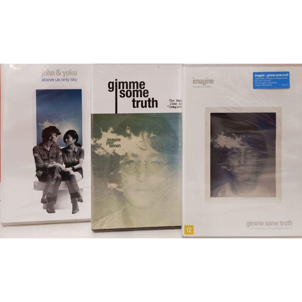 John Lennon – Imagine & Gimme Some+John &Yok+Imagine -3 DVDS