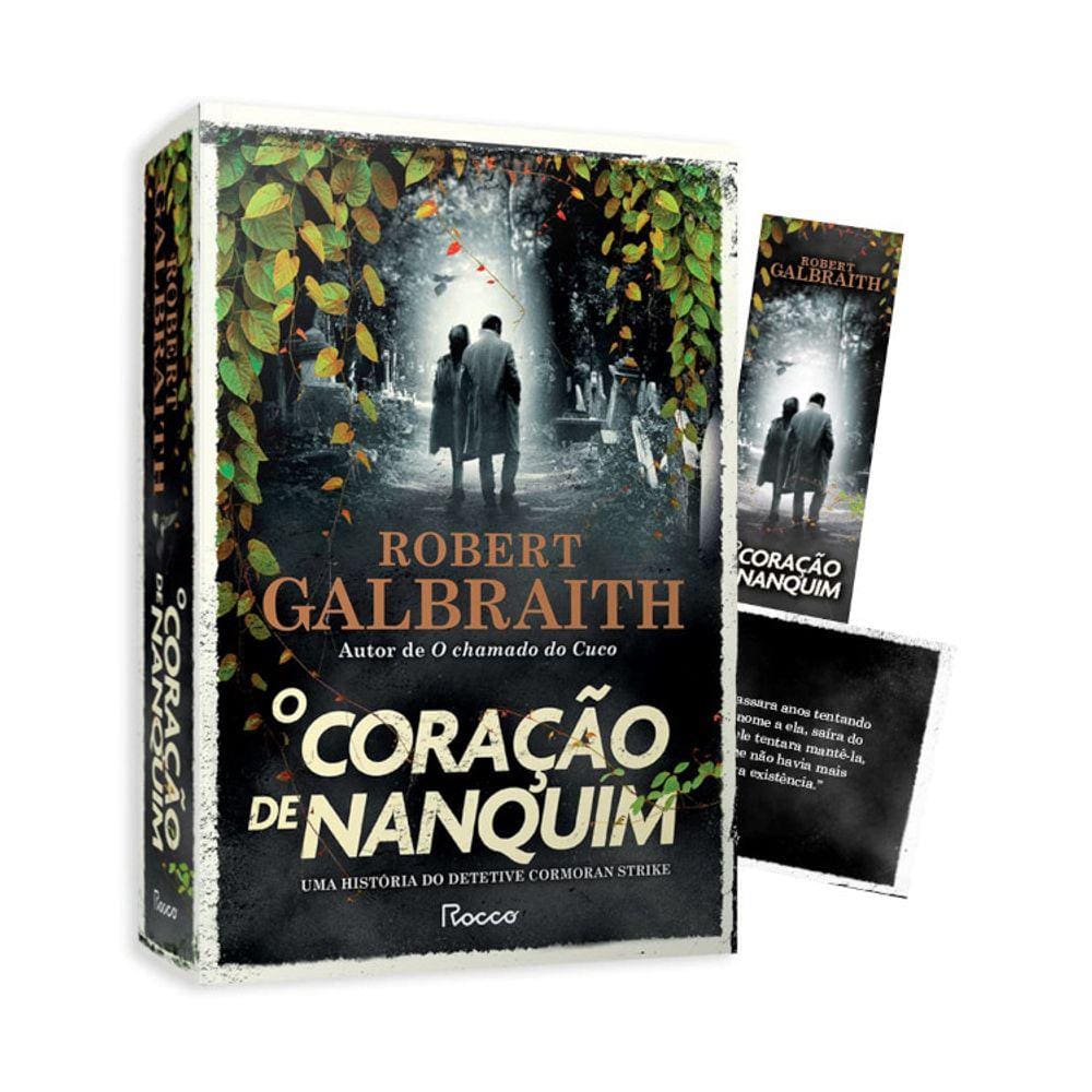 O CORAÇÃO DE NANQUIM - UMA HISTÓRIA DO DETETIVE CARMORAN STRIKE - brochura