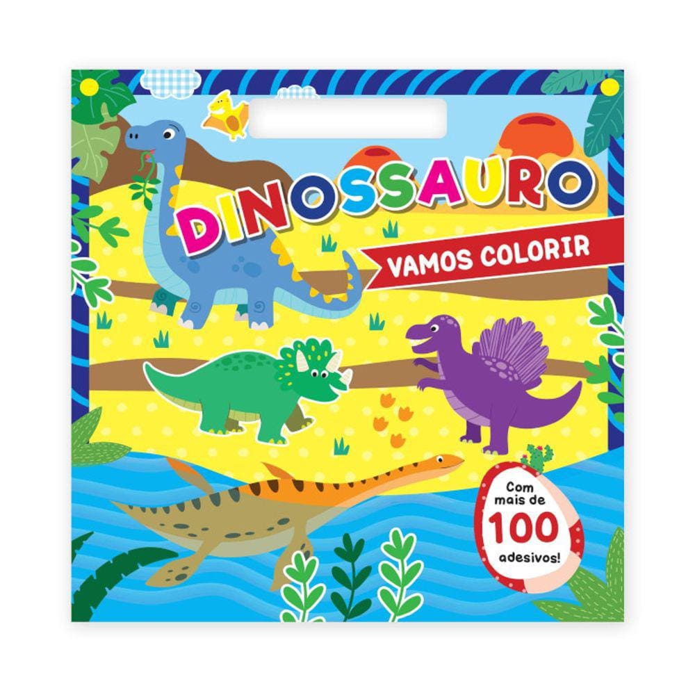 Jogo de Equilíbrio do Dinossauro para Colorir