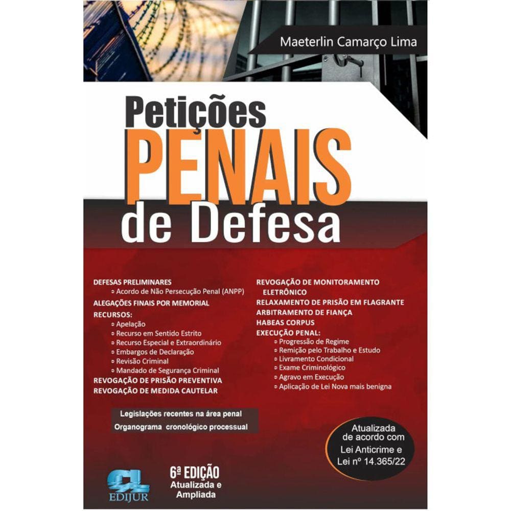 Petições Penais De Defesa