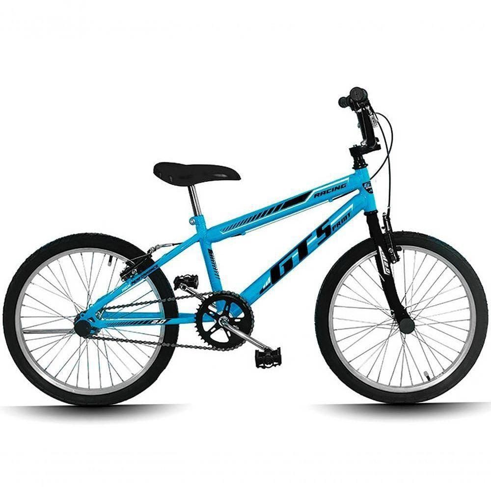 Bicicleta Gt Sprint Racing Aro 20 Rígida 1 Marcha - Azul