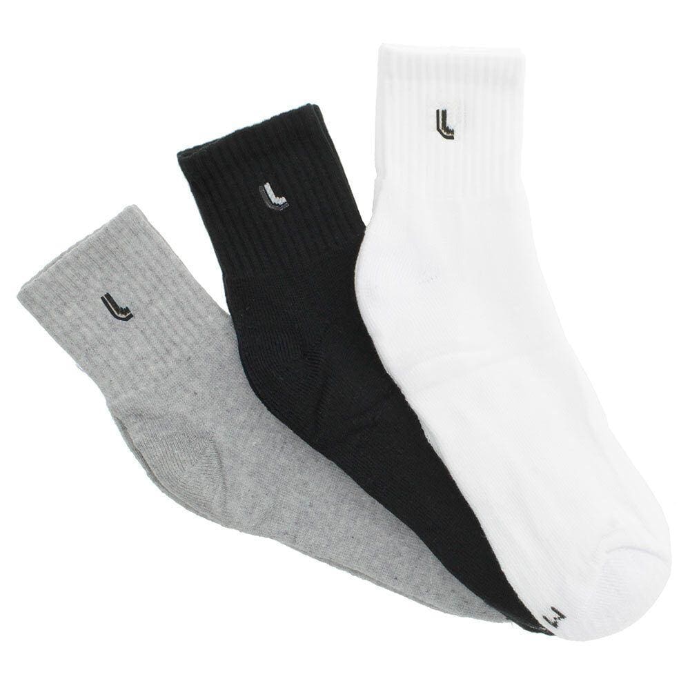 Kit Com 3 Pares De Meias Lupo Sport - 3245