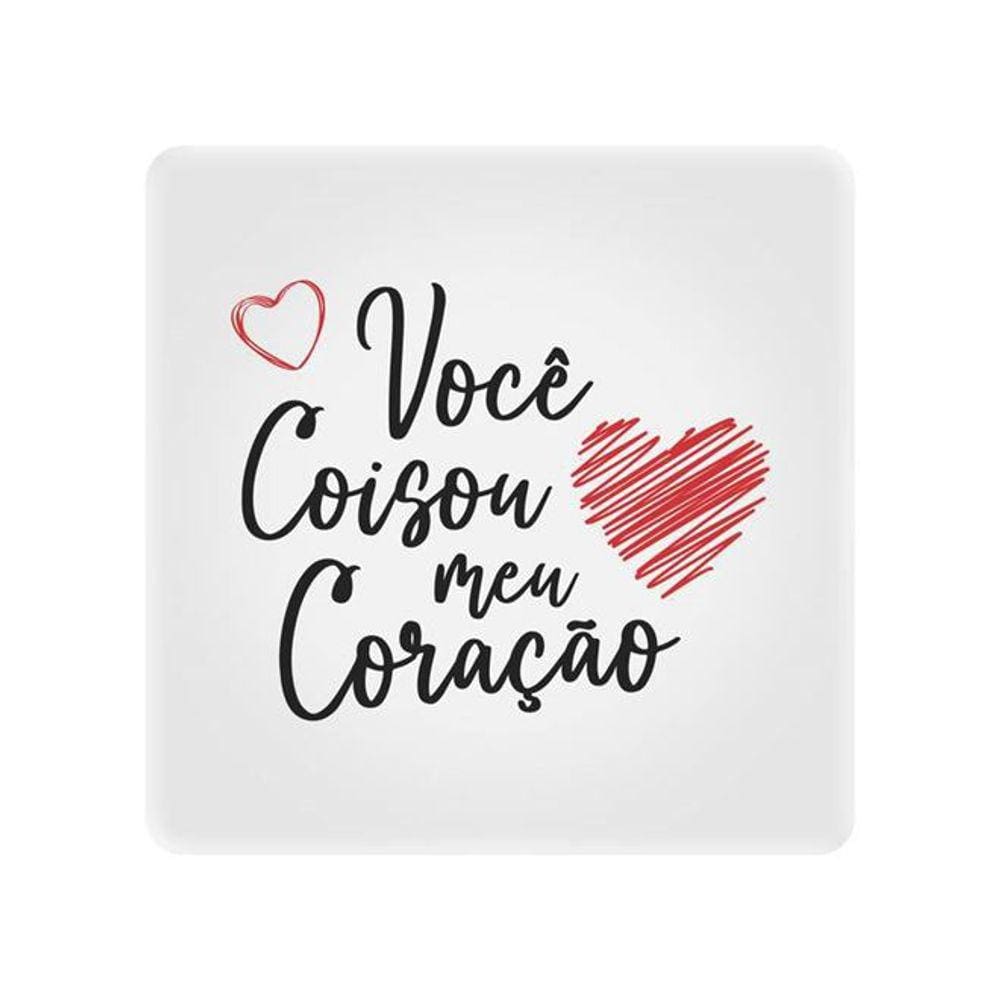 Luminária Box Slim Você Coisou Meu Coração USB