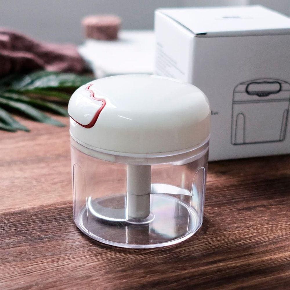 Mini Processador Alimentos Manual 2 Lâminas