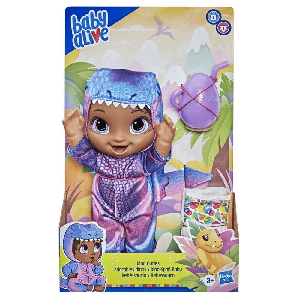 Baby Alive - Boneca Negra Sobremesa Mágica - Hasbro - MP Brinquedos