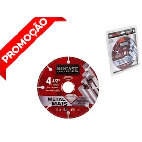 Disco Corte Diamantado 4.1/2`` 115mm Cortes Metais E Outros