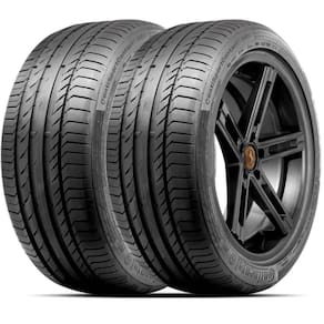 Kit 2 Pneu Continental Aro 18 255/45r18 99w Sport Contact 5