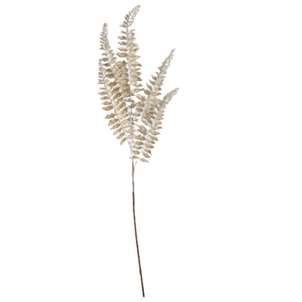 Galho Decorativo Samambaia Prata 85cm 85cm
