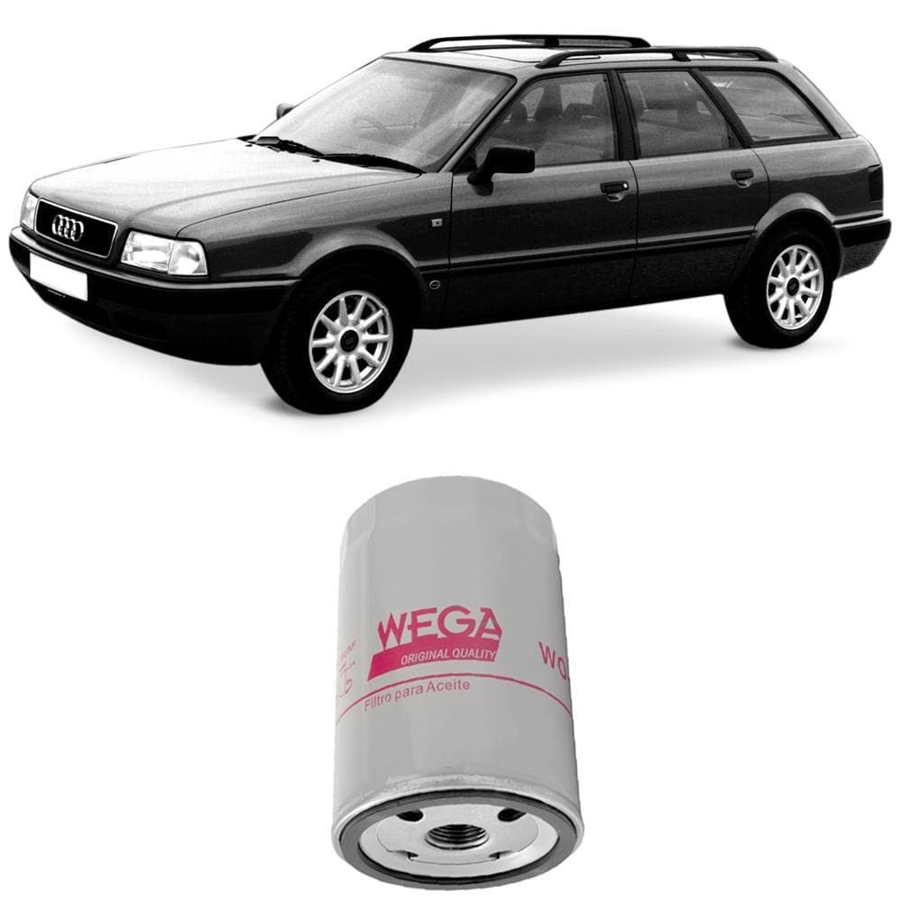 Filtro Óleo Audi 80 2.0 94 A 95 Wega