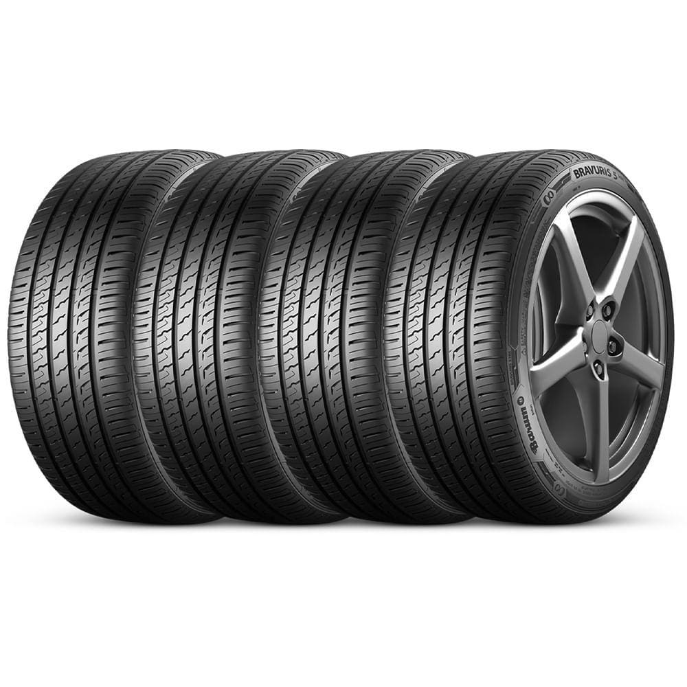Kit 4 Pneu Barum By Continental 205/55r16 91v Bravuris 5hm