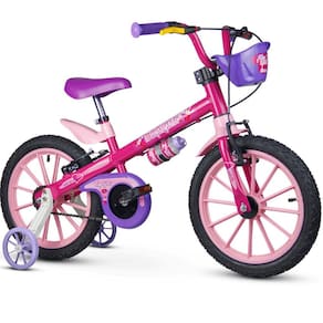 Bicicletinha Infantil Aro 16 para Menina Top Girls Nathor
