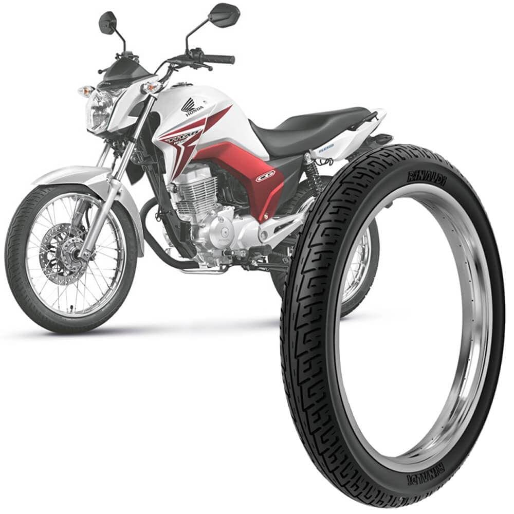 Pneu Moto Honda Cg Titan Rinaldi 2.75-18 42p Dianteiro Bs32