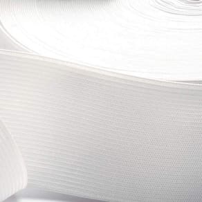 Elástico Colombe Crochet São José 40 mm Branco - 10 Metros