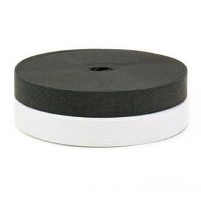 Elástico Colombe Crochet São José 40 mm Preto - 10 Metros