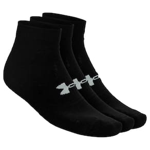 Meia Cano Baixo Under Armour 3 Pack Core Cotton Unissex