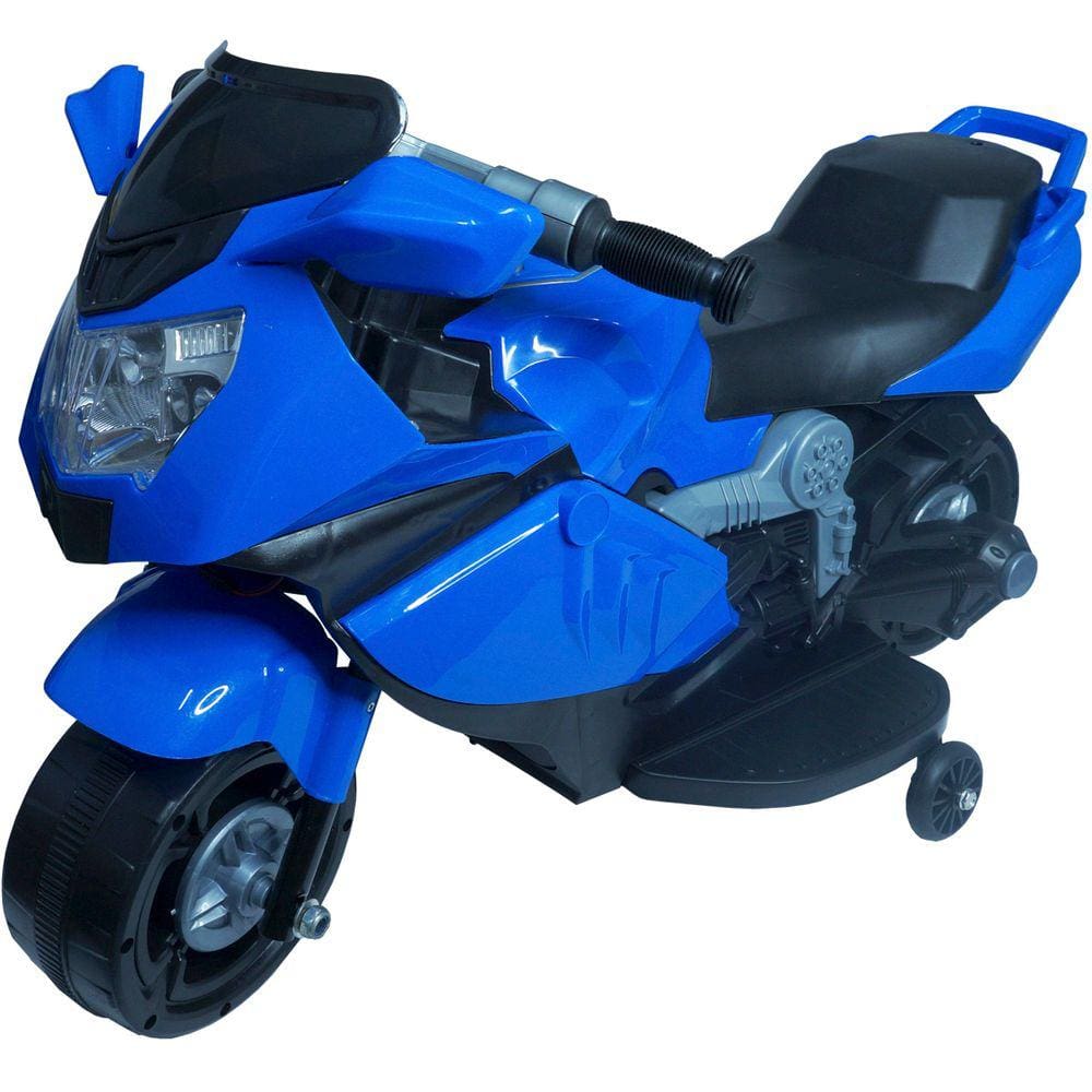 Mini Moto Elétrica Triciclo Criança Infantil Bateria 6V Luz Som Importway BW044 Bivolt
