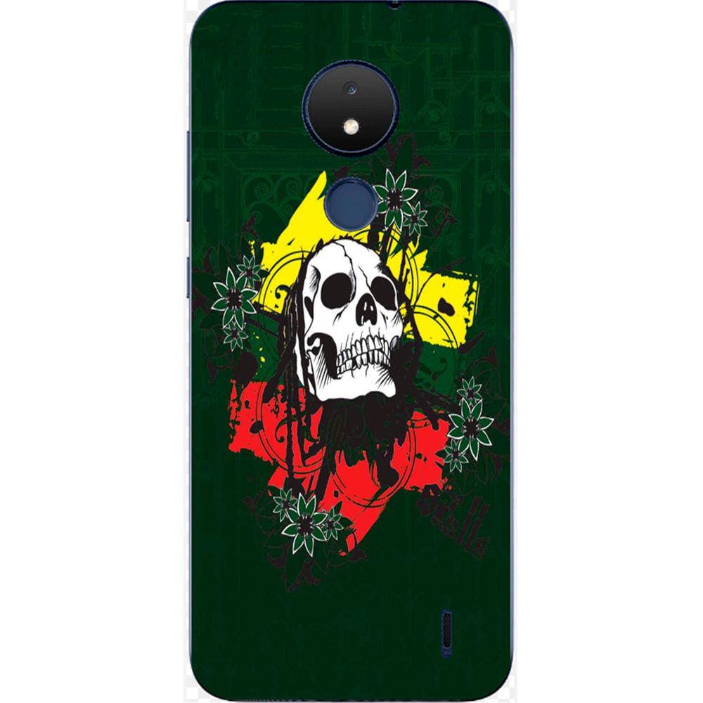 Capa Adesivo Skin024 Verso Para Nokia C21 2022