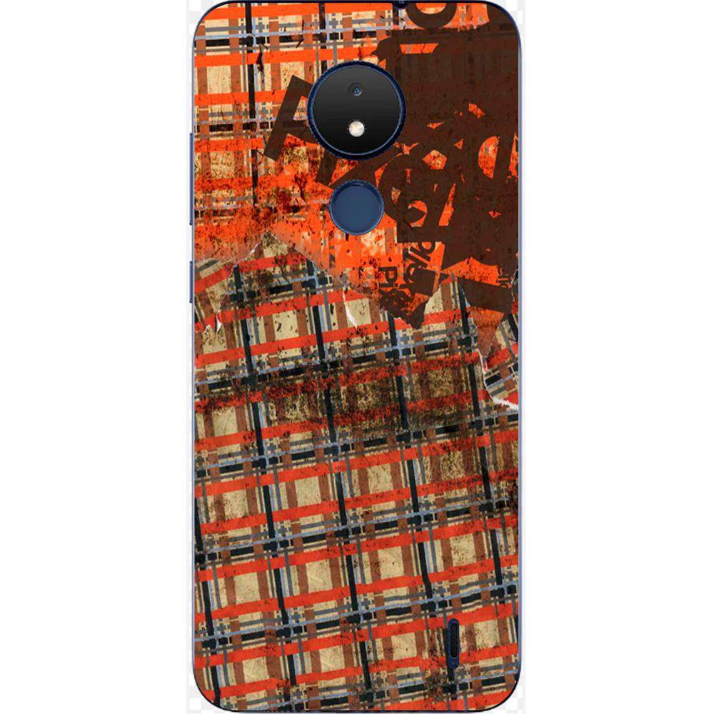 Capa Adesivo Skin194 Verso Para Nokia C21 2022