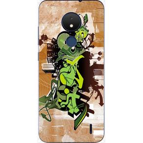 Capa Adesivo Skin072 Verso Para Nokia C21 2022