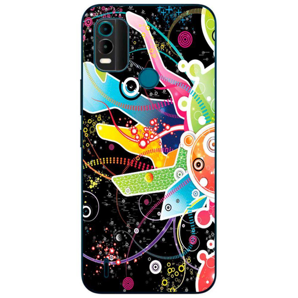 Capa Adesivo Skin058 Verso Para Nokia C21 Plus 2022