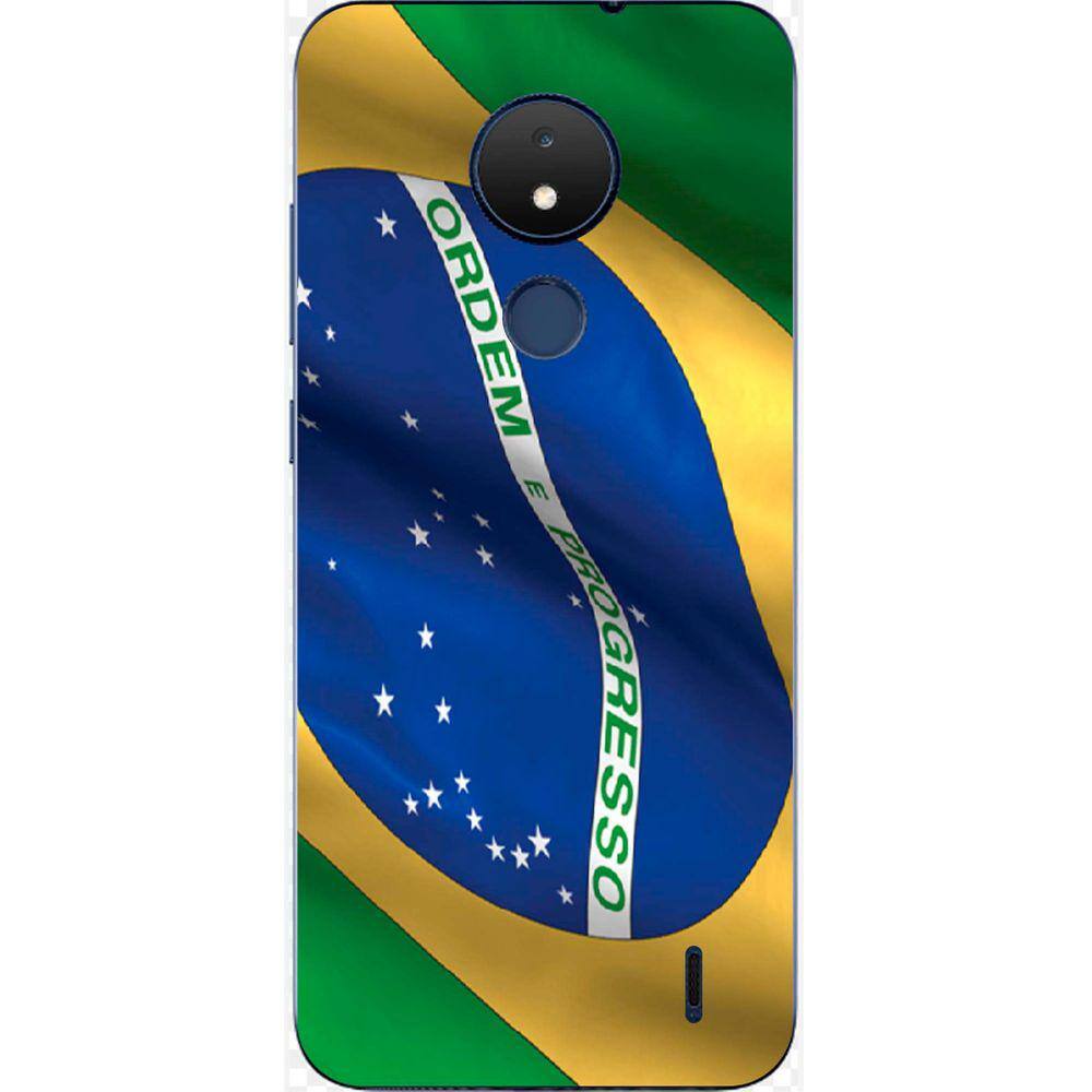 Capa Adesivo Skin628 Verso Para Nokia C21 2022