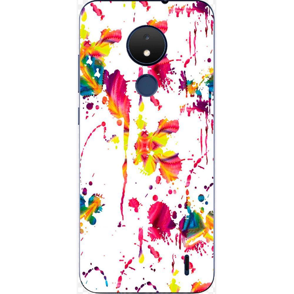 Capa Adesivo Skin205 Verso Para Nokia C21 2022