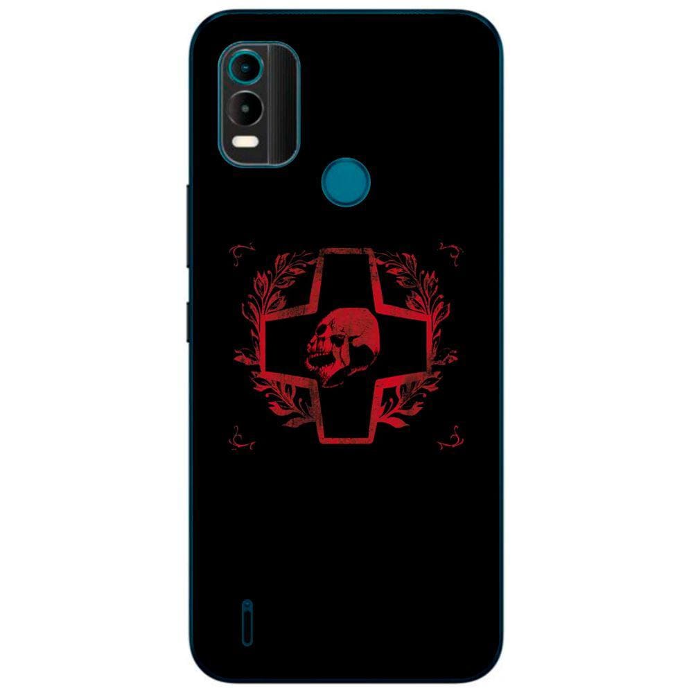 Capa Adesivo Skin023 Verso Para Nokia C21 Plus 2022